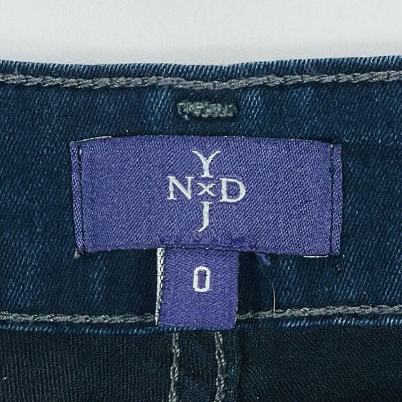 NYDJ‎ Not Your Daughter's Jeans Alina Grey Sparkle Slim Leggings Pants Women's 0 - Picture 7 of 8